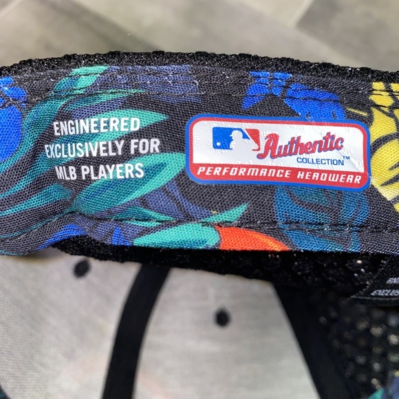 Cincinnati Reds New Era Hat Size 7 1/4 Hawaiian MLB Players Exclusive ASG 2017 - Picture 10 of 14